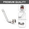 10Pcs Truck Tire Valve Stems,60 Degree TR545D Valve Stem Extension