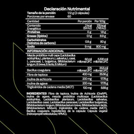 Probióticos, Prebióticos y Postbiótico 60 Billones UFC | Fórmula 3 en 1 con 11 Cepas | Apoyo Digestivo | Equilibrio Intestinal | Para Mujer y Hombre |