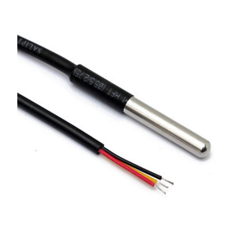 HALJIA DS18B20 Waterproof Temperature Sensors Transducer Thermal Probe Compatible with