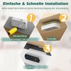 Eseesmart RFID Fingerprint Smart Lock, No Drilling Digital Electronic Biometric
