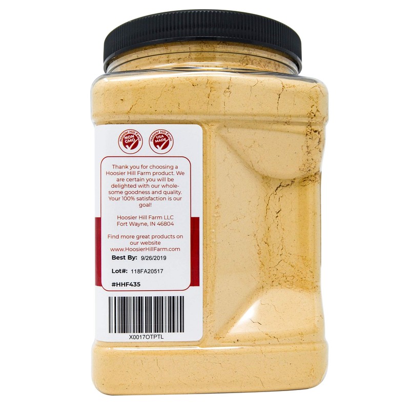 Peanut Butter Powder, 2 Lbs, Gluten Free, Non-GMO, Made in