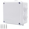 MABUSIYI IP65 Waterproof Junction Box, ABS Plastic Electrical Outdoor Junction