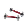 Godspeed SB-TR-DC11-B Front Adjustable Sway Bar End Links, Spherical Bearing
