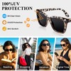 WEMOOTANTS Oversized Trendy Reading Sunglasses For Women 2.0+ Square UV