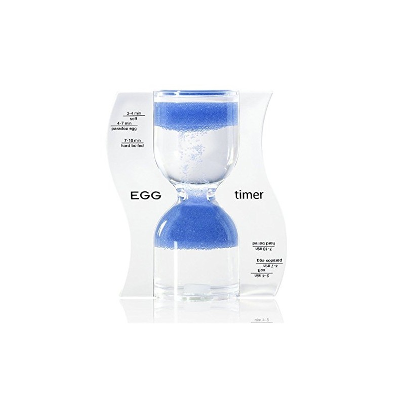PARADOX Egg Timer, Light Blue, Blue, 9 cm