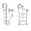 BEHR HELLA SERVICE 8MA 376 755-151 Expansion Tank, coolant