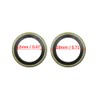 X AUTOHAUX 10pcs Oil Crush Washers Drain Plug Gaskets 12mm