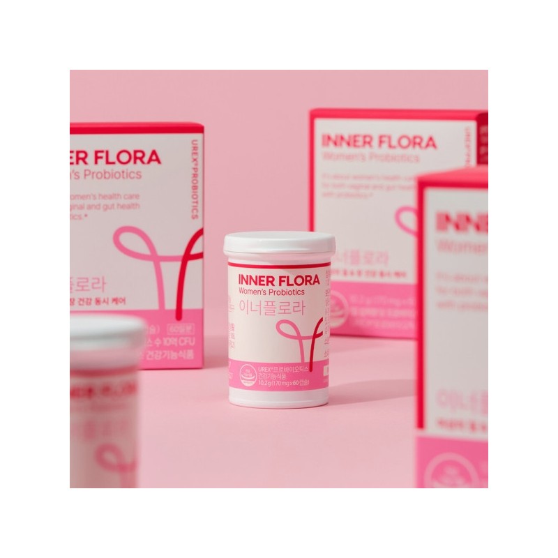 Innerflora Vaginal Lactobacillus Probiotics Renewal Product 60 Capsules / 이너플로라
