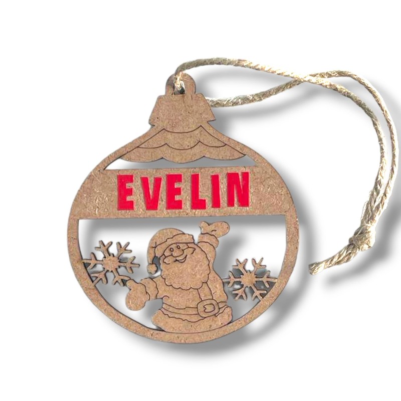 Christmas Balls (Wooden Hat)