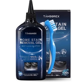 TANSOREX 13 Fl Oz Household Black Stain Remover Gel Deep Clean Rubber Seals, Grout Lines & Damp Areas | Non-Toxic, No Scrubbing