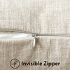 JOTOM Chenille Cushion Covers 60x60 cm Soft Beige Decorative Throw