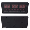 LED Number Clock Large Big Digital Display with Temperature Wall