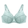 Full Figure Plus Size Lace Comfort Wonderwire Bra Underwire #9855