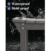 Waterproof Shower Bench, Poly Lumber Shower Stool for Shaving Legs,