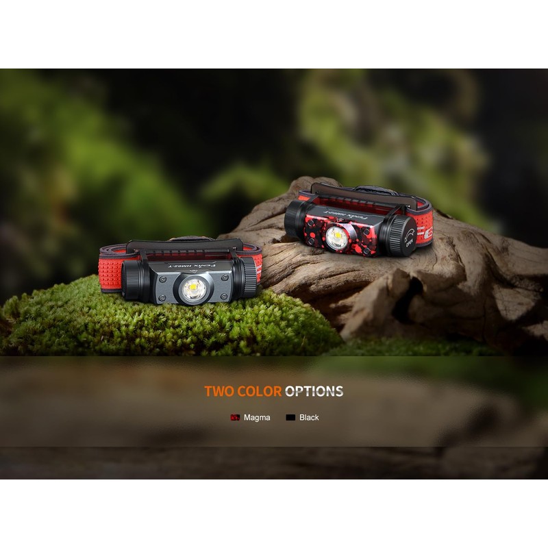 FENIX HM62-T Headlamp with 1200 Lumens and 150 m Range,