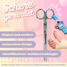 Nurse Scissors Professional Pointed Straight Scissors for Nurses - Other Colours Available - Emergency Accessories