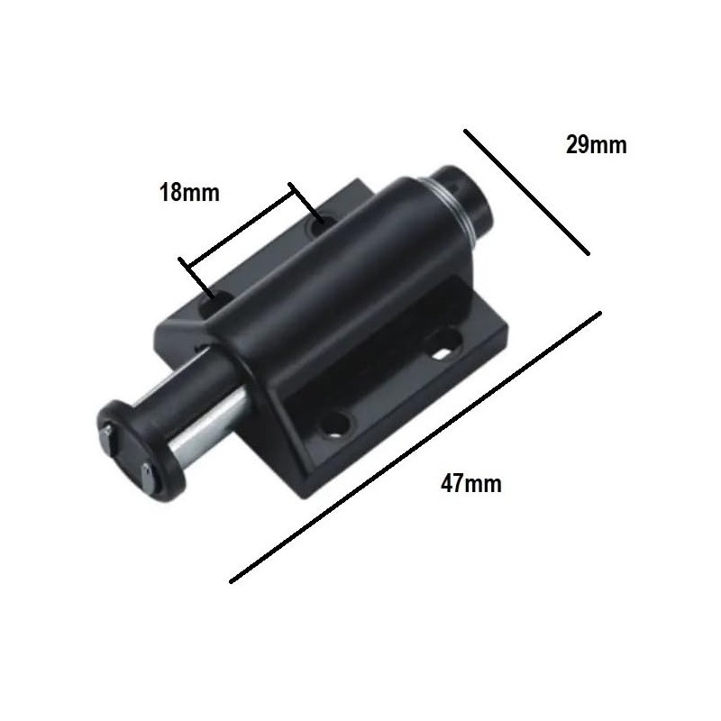 Magnetic Pressure Push to Open Touch Latch Catch for Kitchen