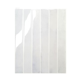 10 Sheet 11.4 * 9 backsplash Tiles Peel and Stick for Kitchen Bathroom RV,Thick Design Subway wall Tiles Stick on backsplash wall