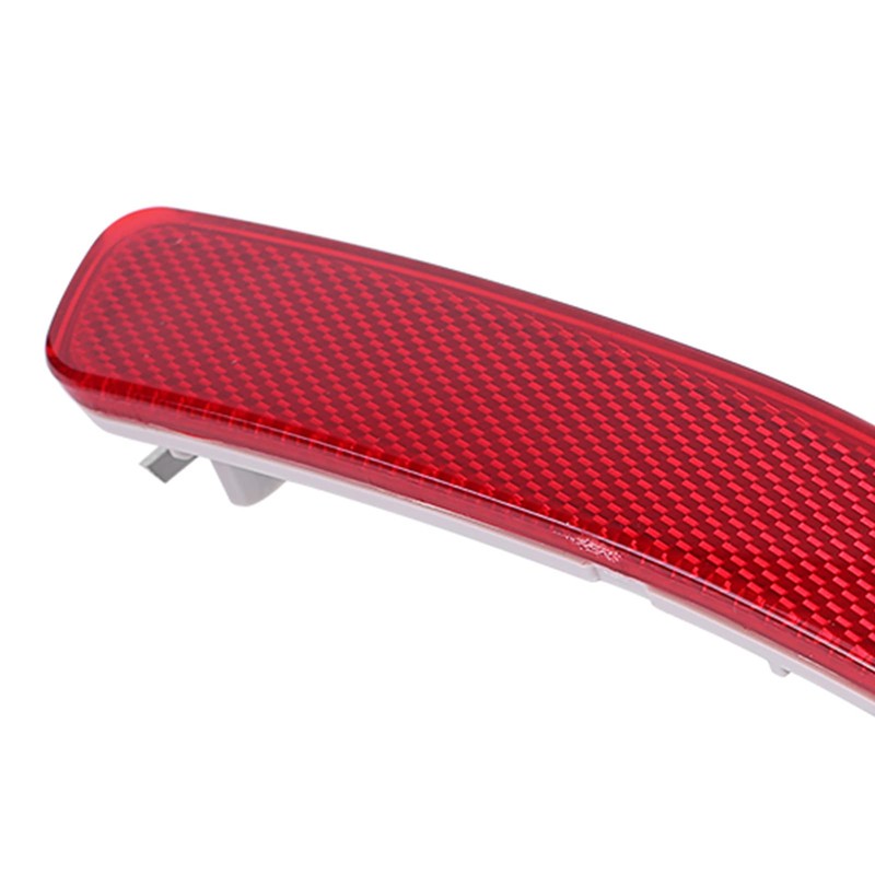 Rear Bumper Reflector Set High Quality Waterproof Red Lens for