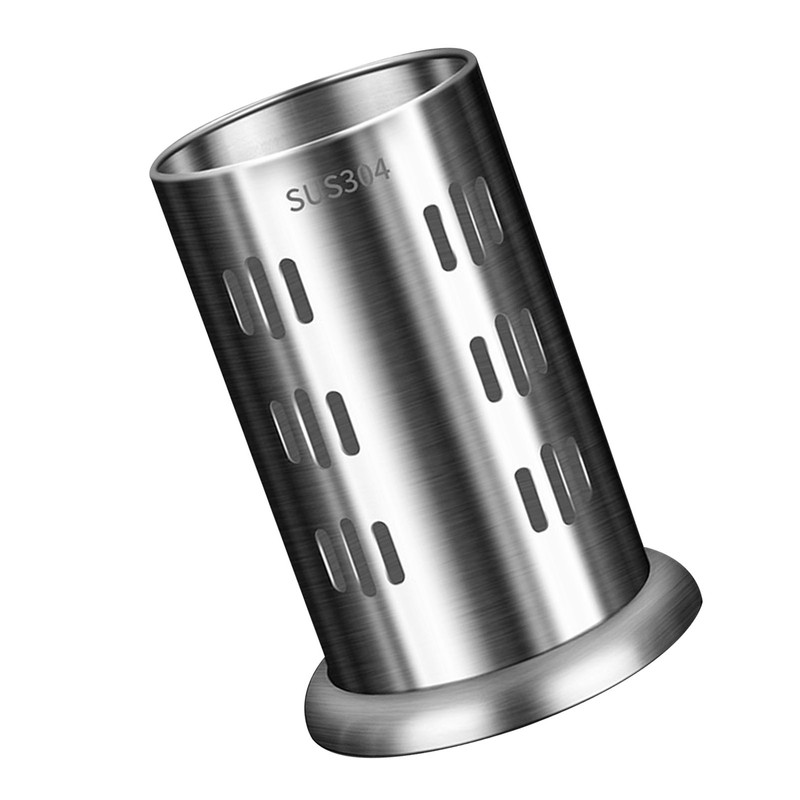 Stainless Steel Utensil Holder Large Capacity Multifunctional Chopstick Spoon with