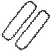 Amlits 2PCS 8 Inch Pole Saw Chain for Dewalt DCPS620B