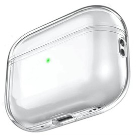 USTIYA Funda para AirPods Pro 2 generación 2022 Case (Segunda generación) Cover Airpods Pro 2 de USB c 2023 Carcasa TPU Espesamiento (Transparente F) 