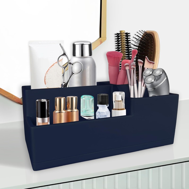 UNICYEEGAR Multi Use Bathroom Toothbrush Holder Organizer, Bathroom Countertop Toothpaste