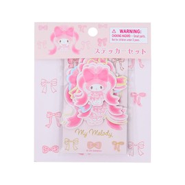 Sanrio 468347 My Melody Sticker Set (Princess Ribbon)