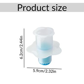 Bojueshaw 3pcs Cupcake Corer Set,Mini Hole Punch,BPA-Free Baking Tools for Muffins,Cakes & Desserts(Red&Blue&Purple)