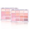 Wakemake Soft Blurring Eye Palette 02 Vitality Blurring 2pcs / 웨이크메이크 소프트 블러링 아이 팔레트 02 생기 블러링 2개