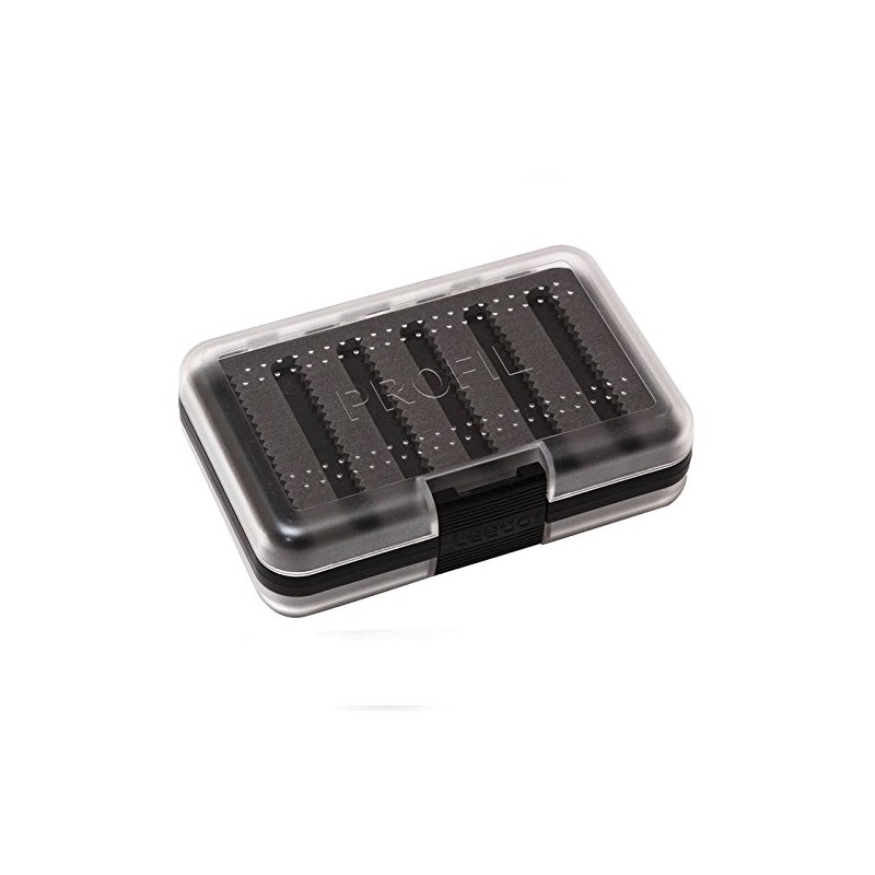 Leeda Profil Fly Box Black Standard 5pk