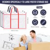 Huhumy 3 Pack Large Poster Storage Bag Bulletin Board Holder