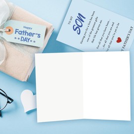 Mcduldul Father's Day Gifts for Son | Fathers Day Card form Dad Mom | Happy Father's Day to My Son