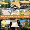 OOTONAT 16' x 20' Rectangular Sun Sail Shades Canopy UV