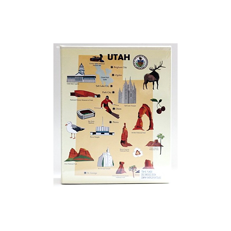 Utah Embossed Photo Album 200 Photos / 4x6