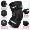 Hinged Knee Brace for Daily & Sports Support – Adjustable