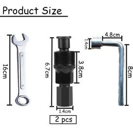 FFTANXS Crank Puller Bicycle, Crank Puller, Bosch Performance CX, Pedal Crank Puller, Universal for Many Bicycle Types, Professional Repair Tool