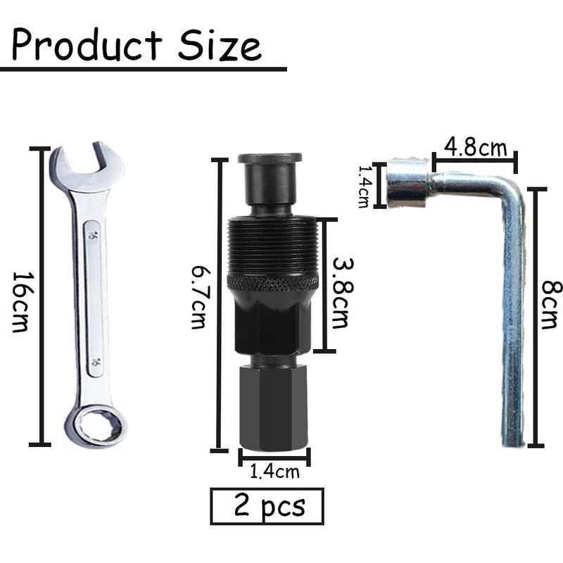 FFTANXS Crank Puller Bicycle, Crank Puller, Bosch Performance CX, Pedal