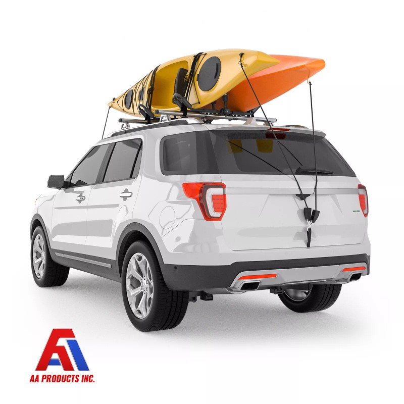 AA-Racks J-Style Bilateral Folding Kayak Carrier for Canoe 180° Folding
