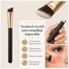 Pincel Corrector Profesional Cosmético de Cerdas Suaves para Aplicación Precisa