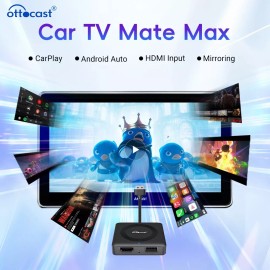 Ottocast Fire Stick HDMI Adapter Car TV Mate Max Streamer Carplay & Android Auto