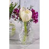 Richland Glass Bud Vase Clear Pineapple 3.5" Set of 48