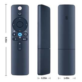 HZIME Replacement Remote Control Compatible for Apple TV 4K / HD Players A1427 A1625 A1842 A1218 A1294 A1378 (No Siri Voice and Touchpad Functions)