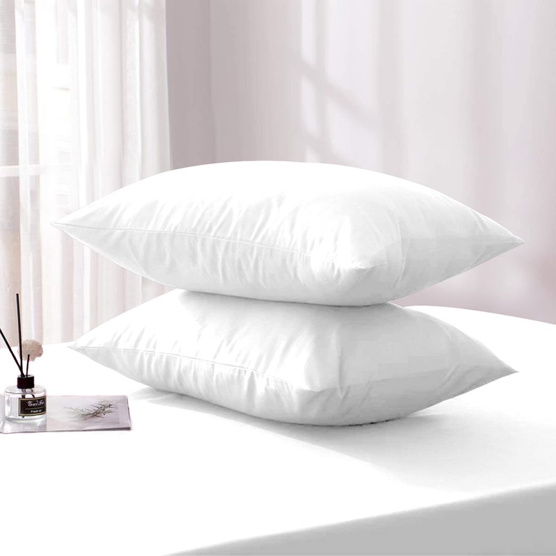 Moonlight Bedding Pillow Cases 2 Pack – White Pillowcases Envelope
