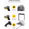 Inateck 1D/2D Bluetooth Barcode Scanner Wireless Laser USB Handheld Scan