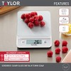 Taylor Glass Top Food Scale with Touch Controls, 11 lb