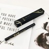 aopoka Liquid Eyeliner, Super Long, 0.1 Fine Line, Waterproof, Alcohol