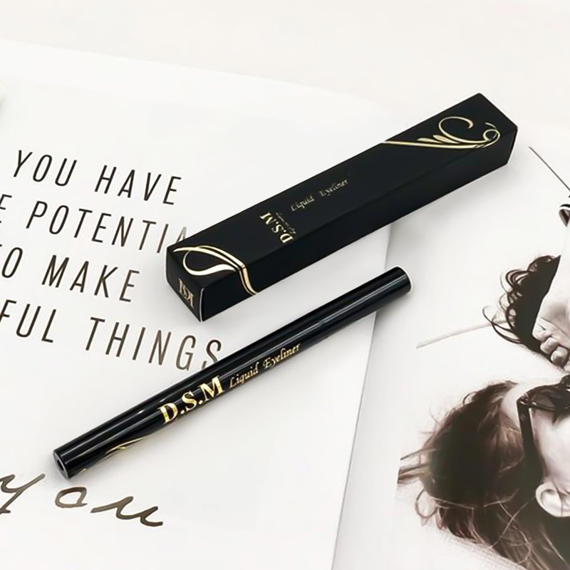 aopoka Liquid Eyeliner, Super Long, 0.1 Fine Line, Waterproof, Alcohol