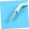 Ciieeo Sturdy 100pcs Metal Ceiling Hooks 5.5cm Long Cup Screw