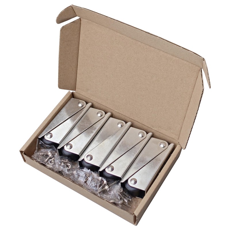 10-Pack Fixed Caster Wheels – Smooth Rolling Wheels for Various